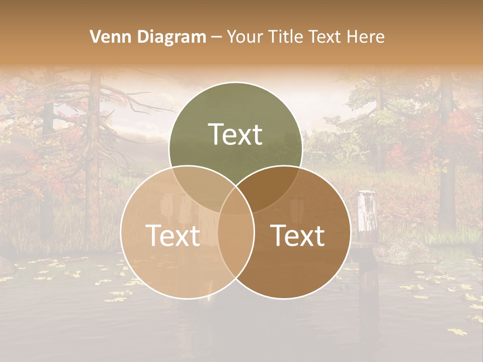 Czerwony Kolorowy Molo PowerPoint Template