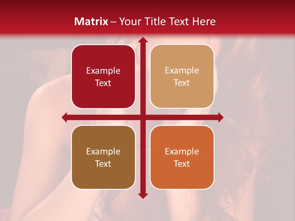 Seductive  Beauty PowerPoint Template