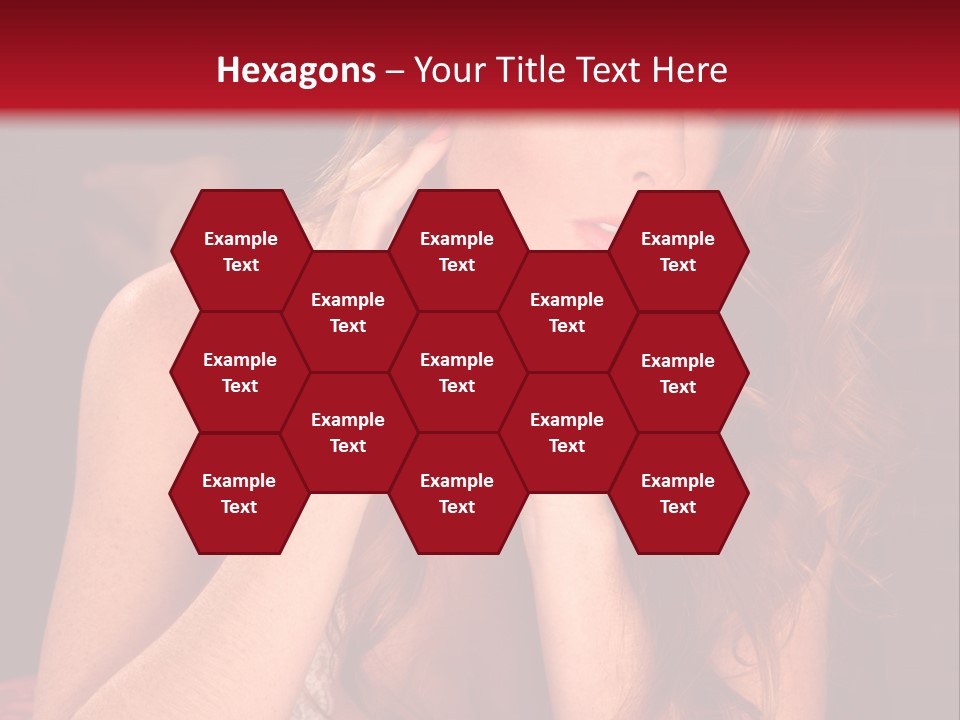 Seductive  Beauty PowerPoint Template