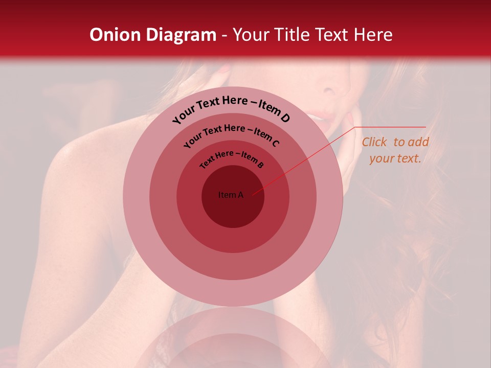 Seductive  Beauty PowerPoint Template