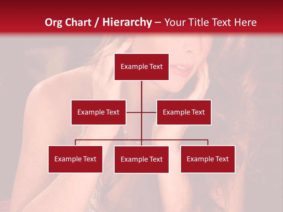 Seductive  Beauty PowerPoint Template