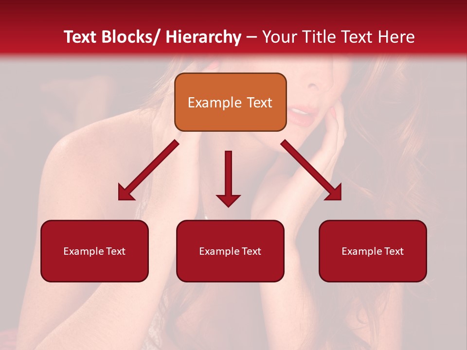 Seductive  Beauty PowerPoint Template