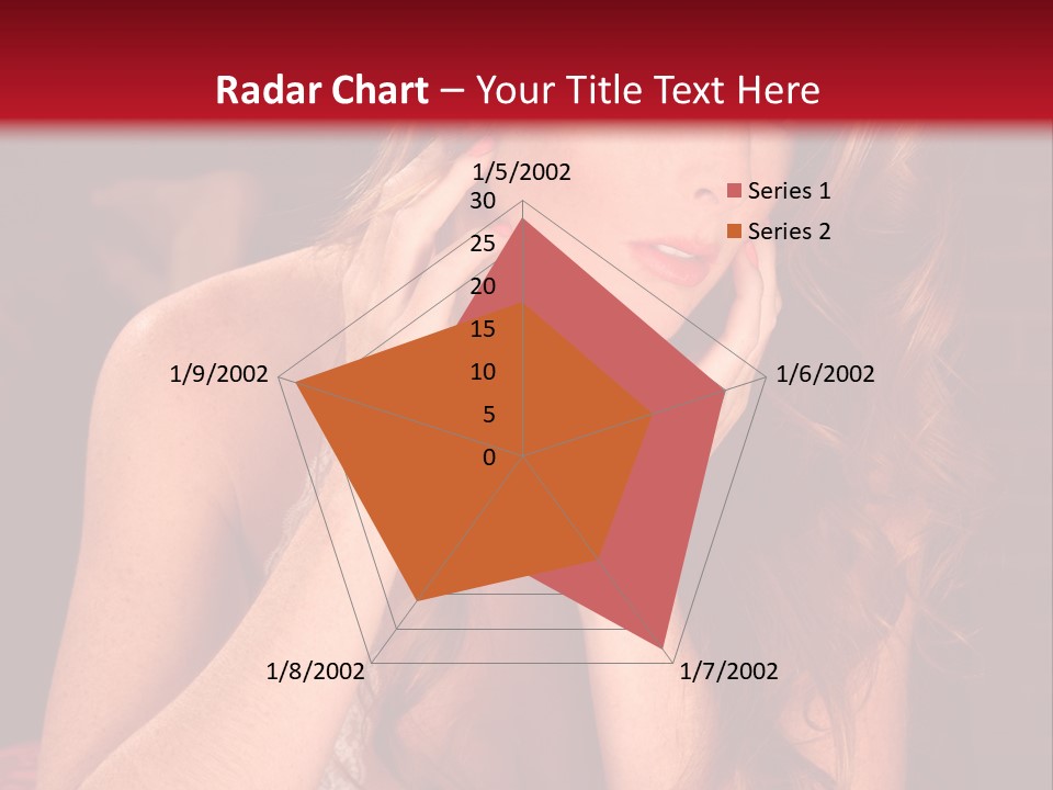 Seductive  Beauty PowerPoint Template