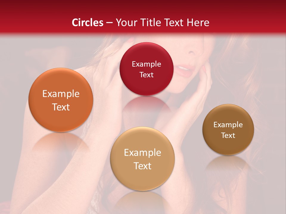 Seductive  Beauty PowerPoint Template