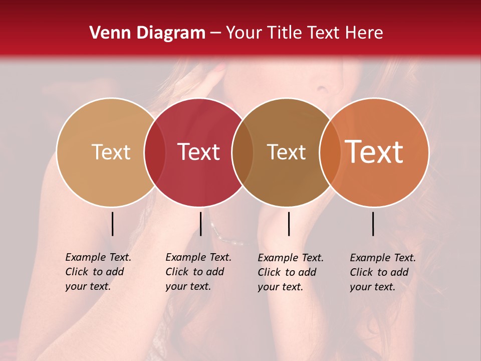 Seductive  Beauty PowerPoint Template