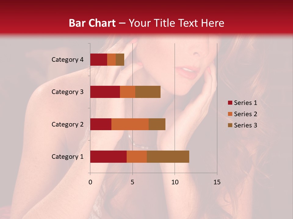 Seductive  Beauty PowerPoint Template