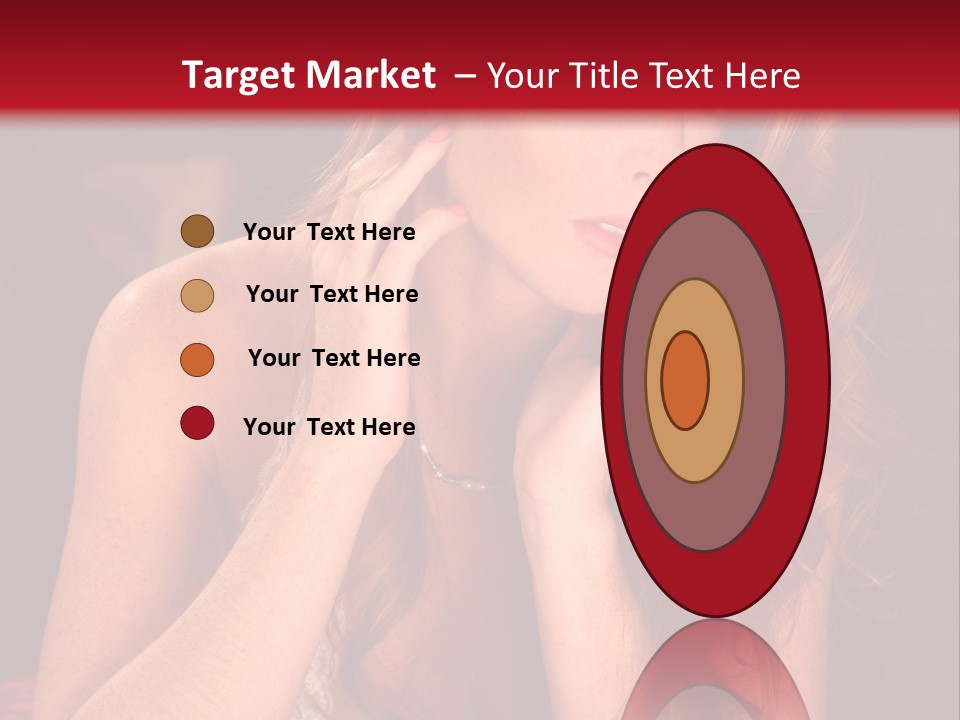 Seductive  Beauty PowerPoint Template