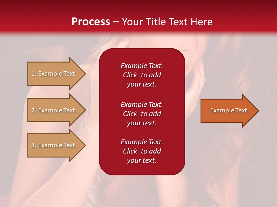 Seductive  Beauty PowerPoint Template