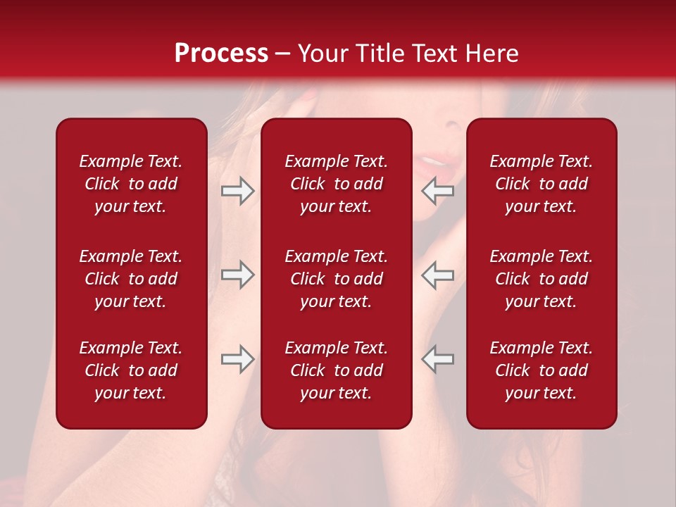 Seductive  Beauty PowerPoint Template