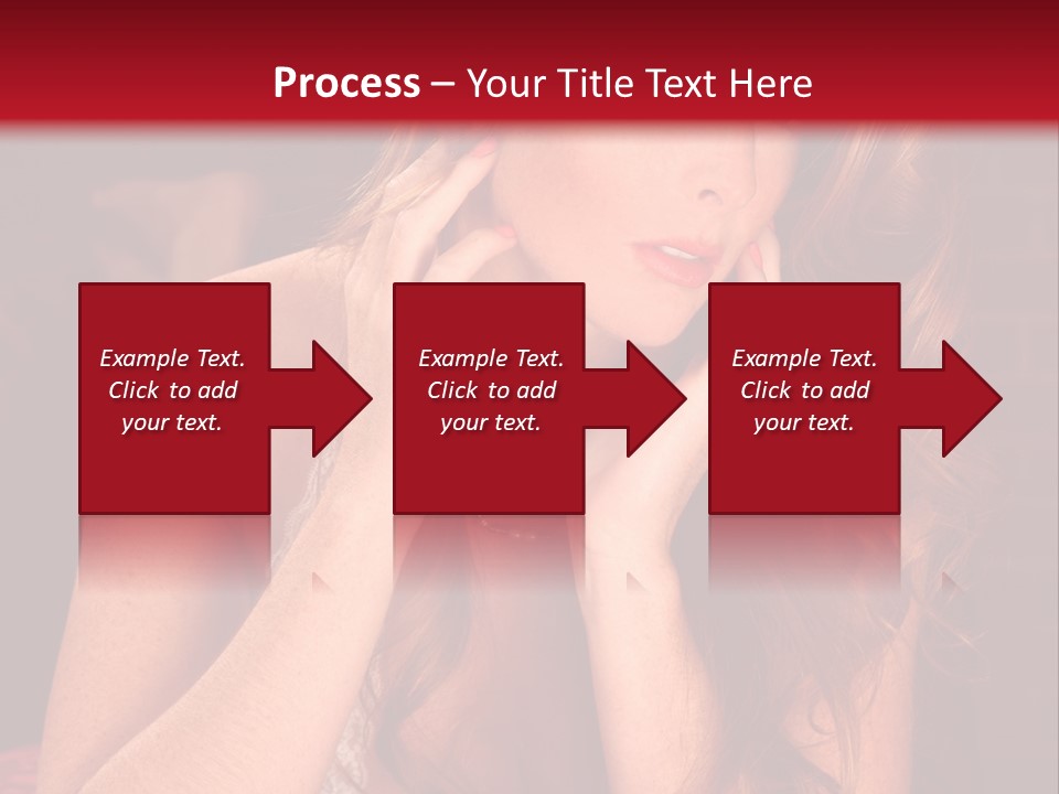 Seductive  Beauty PowerPoint Template