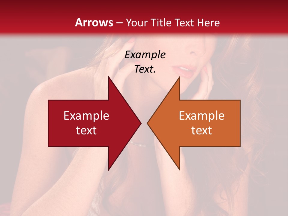 Seductive  Beauty PowerPoint Template