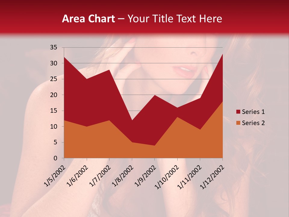 Seductive  Beauty PowerPoint Template