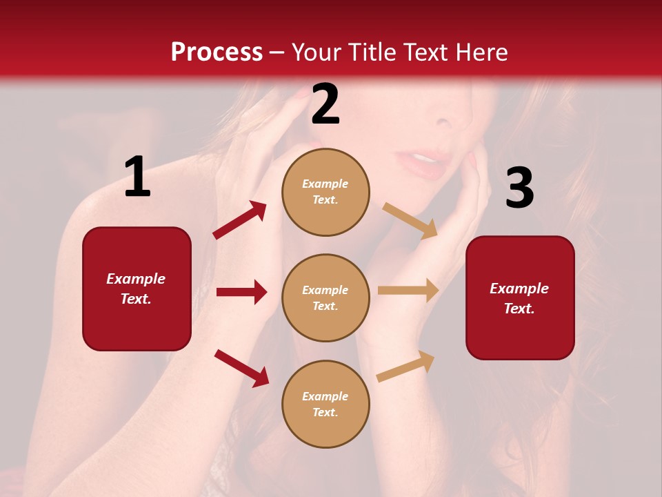 Seductive  Beauty PowerPoint Template