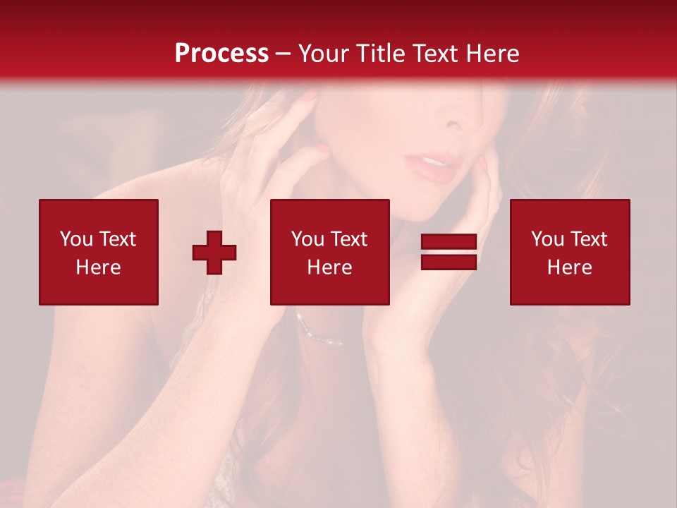 Seductive  Beauty PowerPoint Template