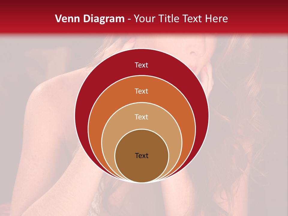 Seductive  Beauty PowerPoint Template