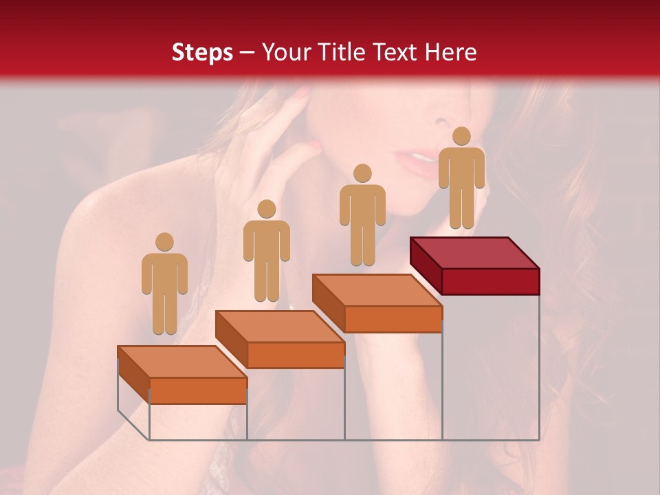 Seductive  Beauty PowerPoint Template
