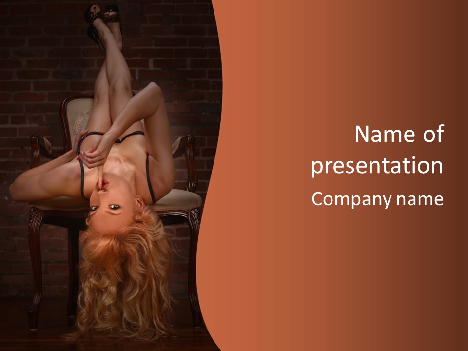 Erotic Y Beautiful PowerPoint Template