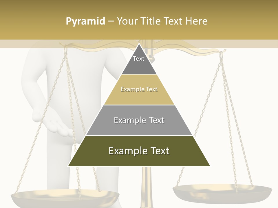 White Isolated Measurement PowerPoint Template