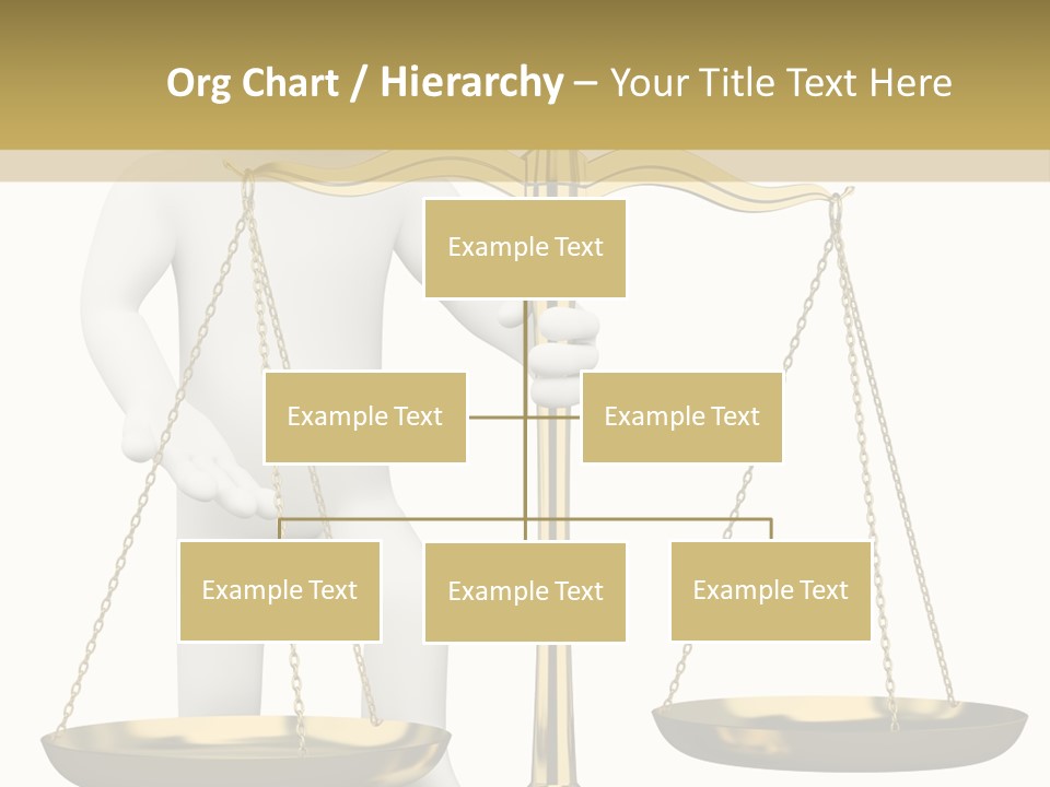 White Isolated Measurement PowerPoint Template