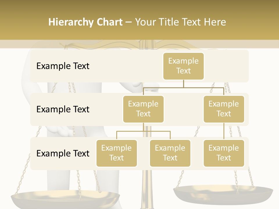 White Isolated Measurement PowerPoint Template