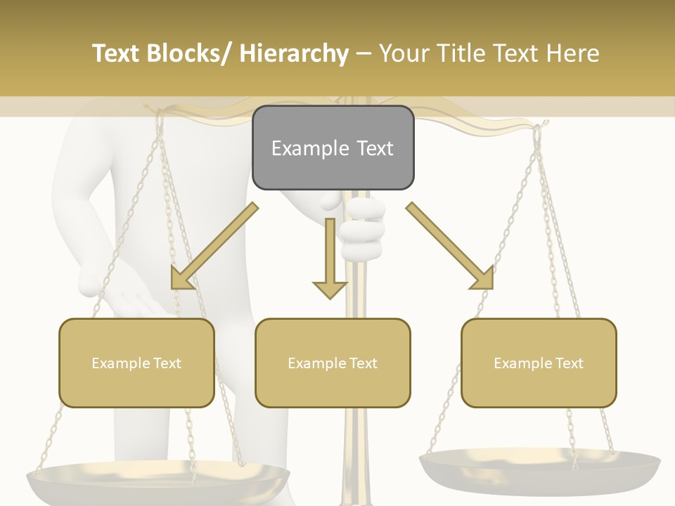 White Isolated Measurement PowerPoint Template