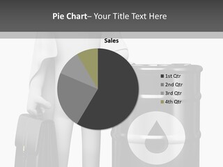 Briefcase Business White PowerPoint Template