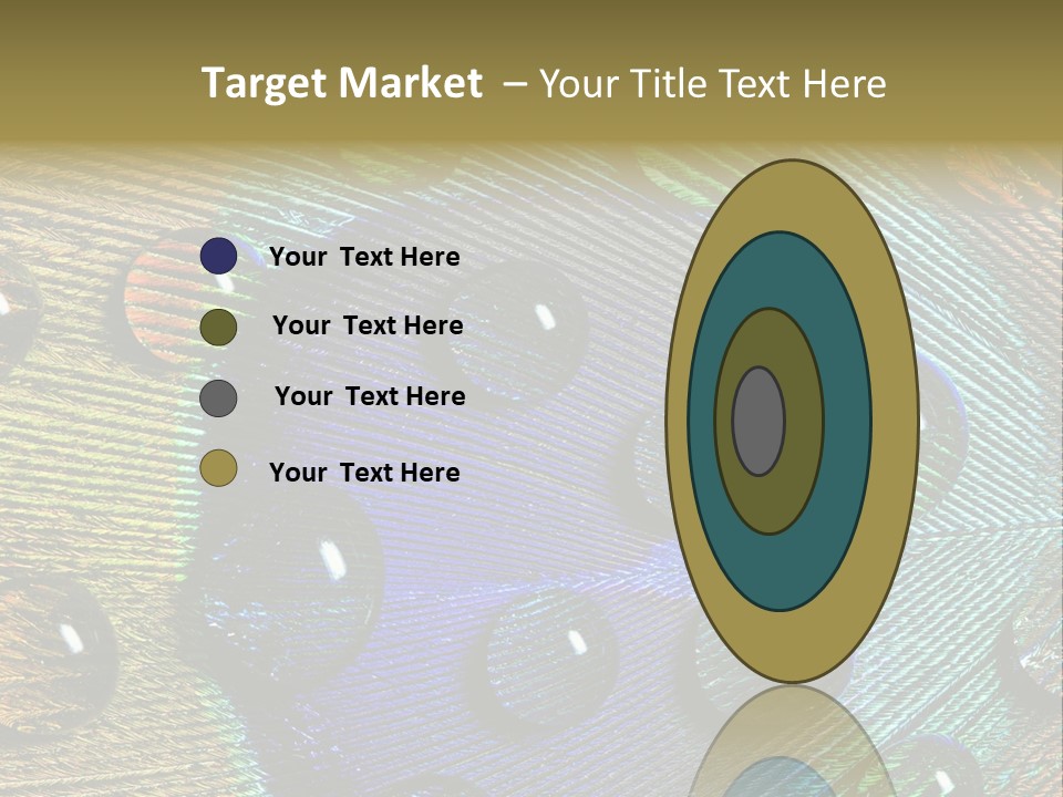 Macro Shiny Bird PowerPoint Template