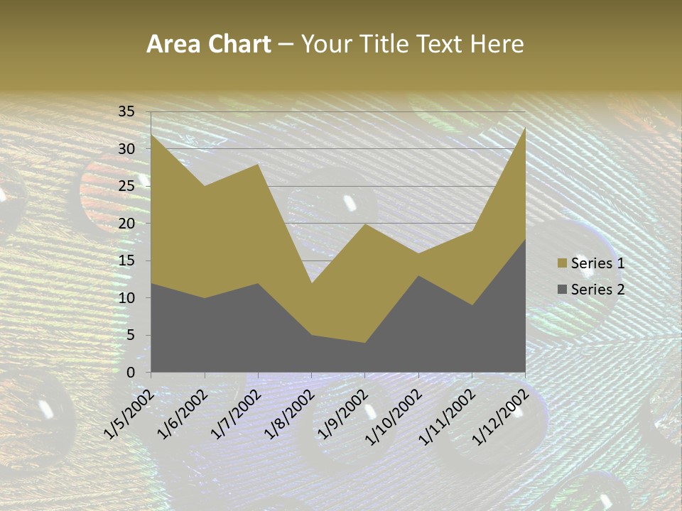 Macro Shiny Bird PowerPoint Template
