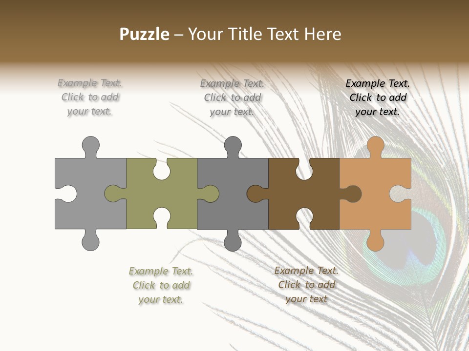 Assortment Warm Grain PowerPoint Template