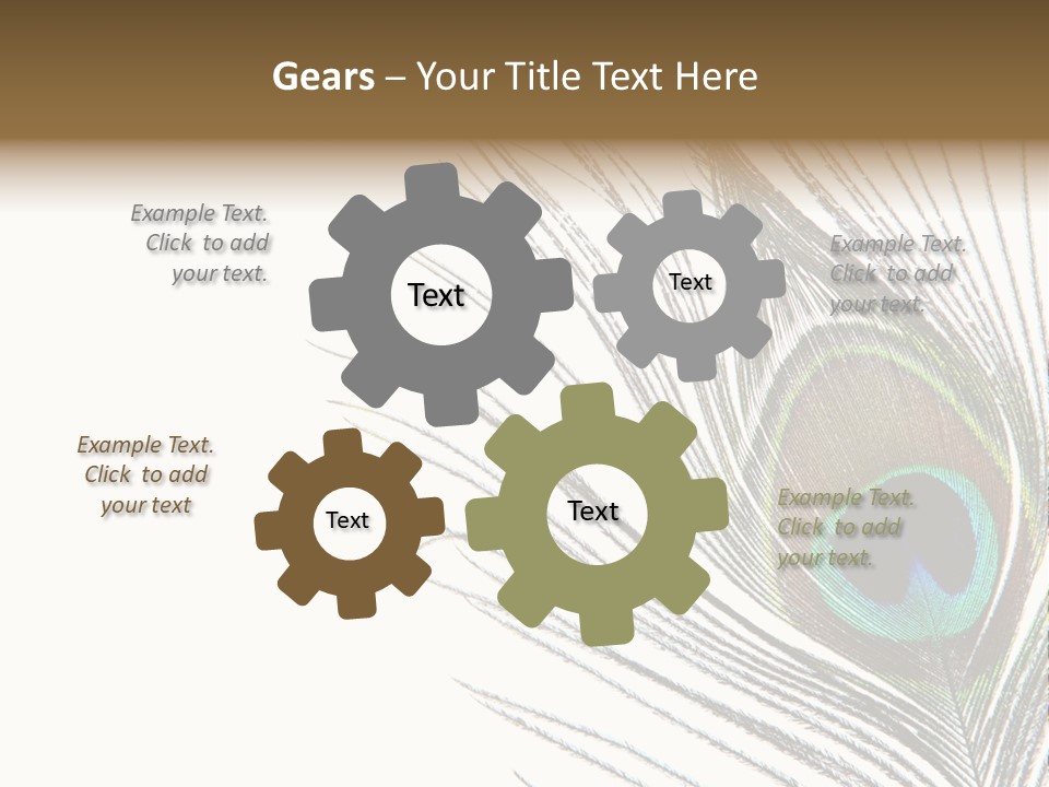 Assortment Warm Grain PowerPoint Template