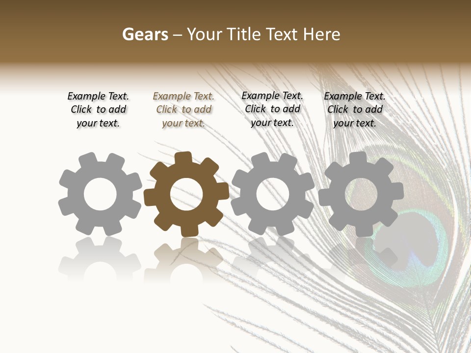 Assortment Warm Grain PowerPoint Template