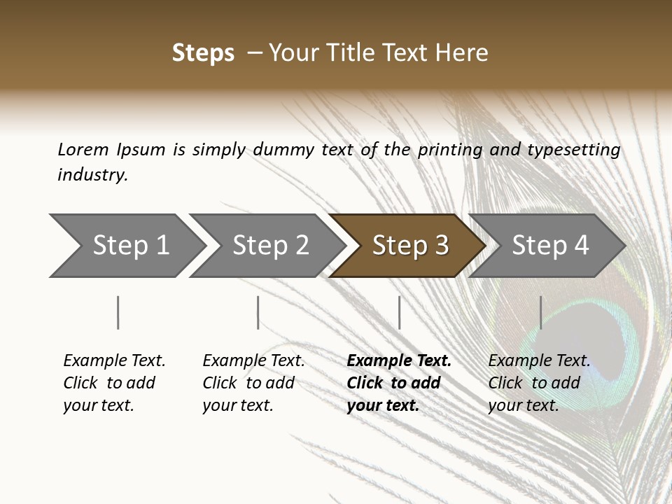Assortment Warm Grain PowerPoint Template