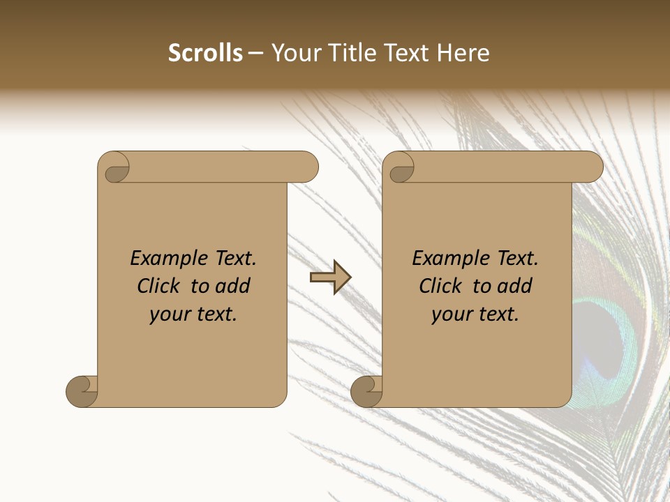 Assortment Warm Grain PowerPoint Template