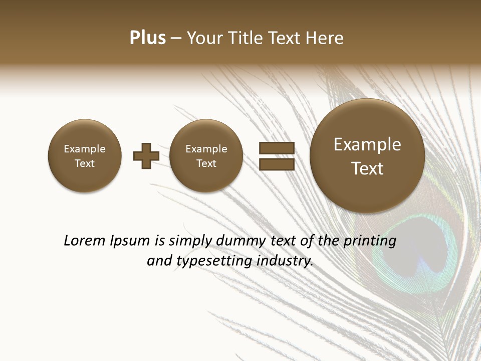 Assortment Warm Grain PowerPoint Template