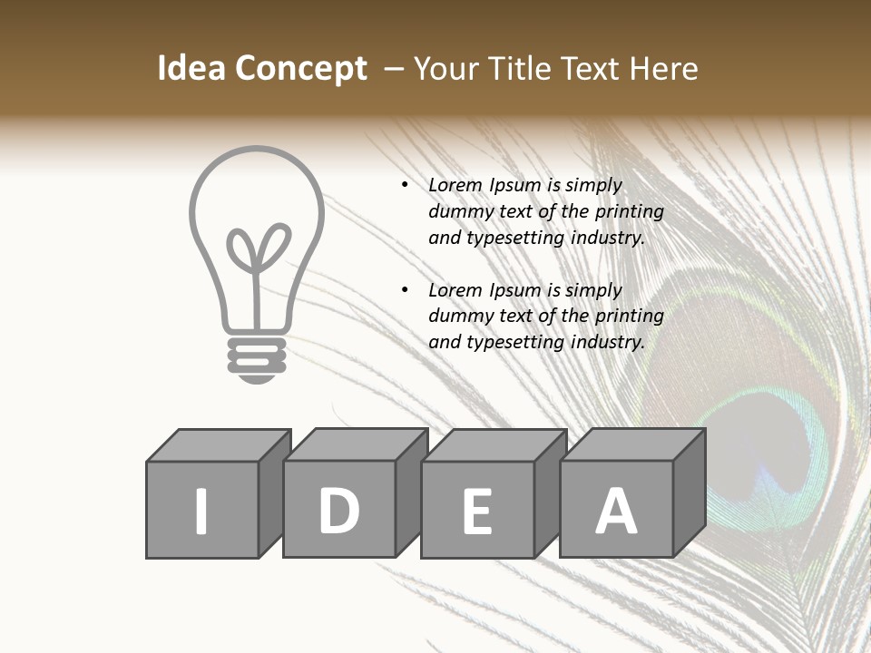Assortment Warm Grain PowerPoint Template