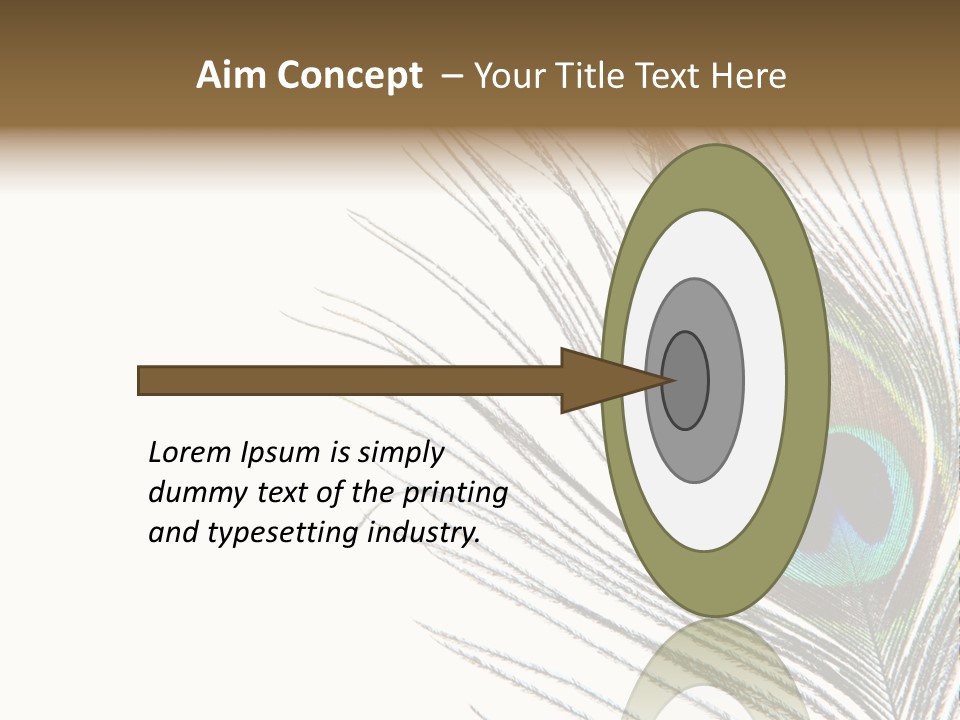 Assortment Warm Grain PowerPoint Template