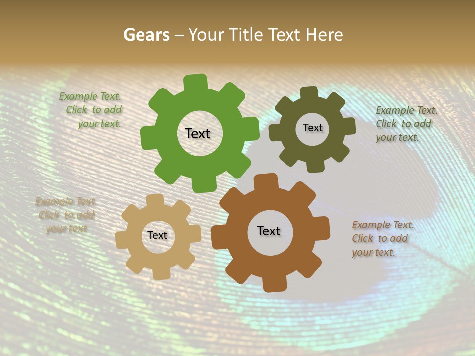 Stylish Extravagant Elegance PowerPoint Template