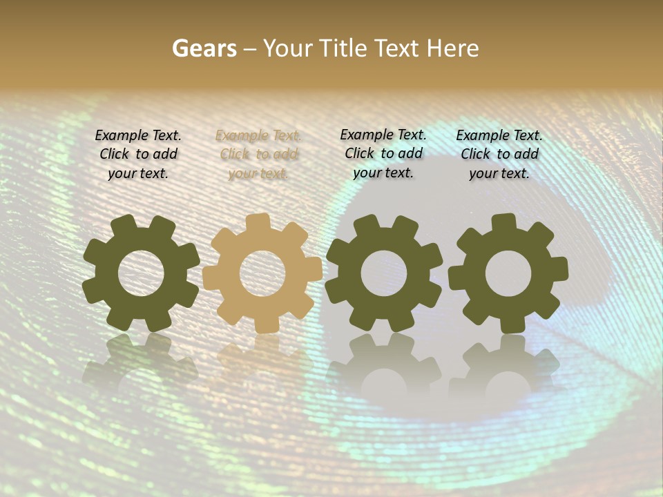 Stylish Extravagant Elegance PowerPoint Template