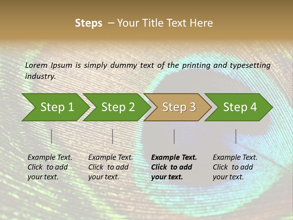 Stylish Extravagant Elegance PowerPoint Template
