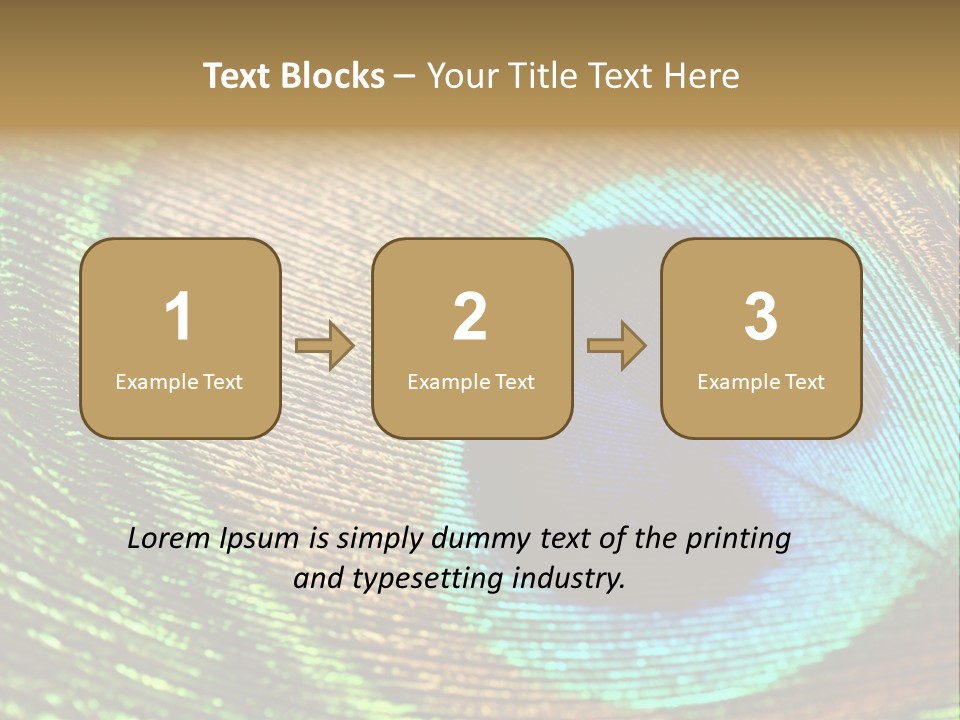 Stylish Extravagant Elegance PowerPoint Template