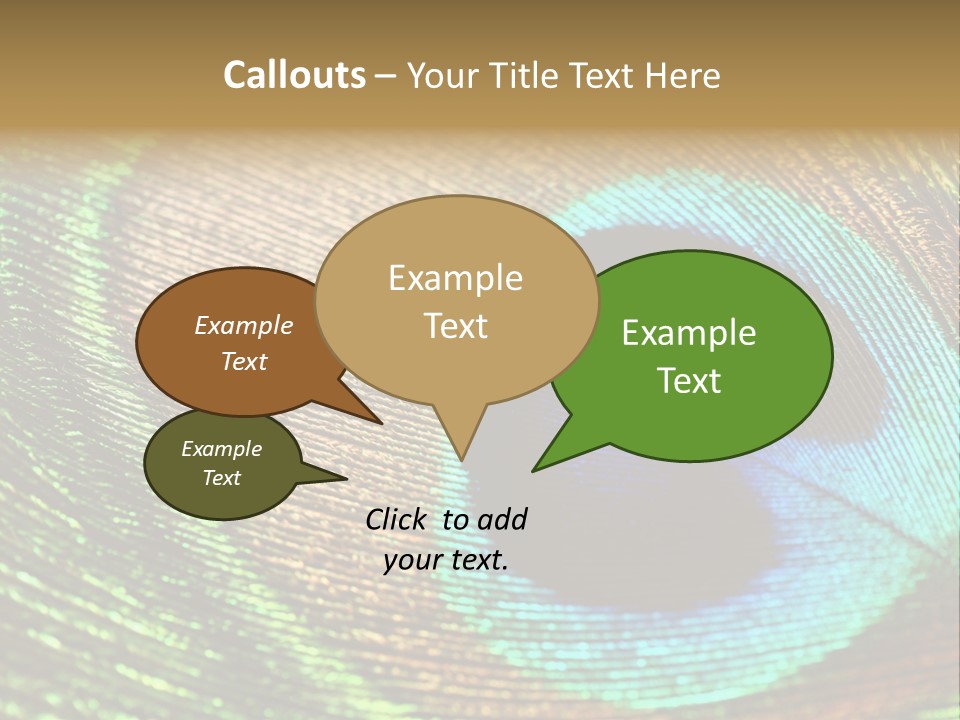 Stylish Extravagant Elegance PowerPoint Template