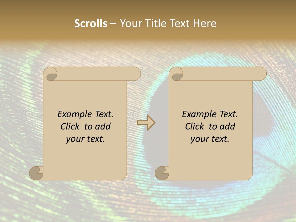 Stylish Extravagant Elegance PowerPoint Template