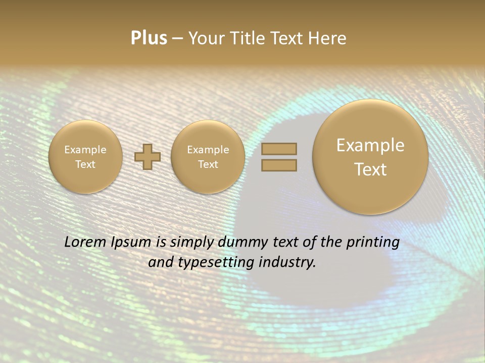 Stylish Extravagant Elegance PowerPoint Template