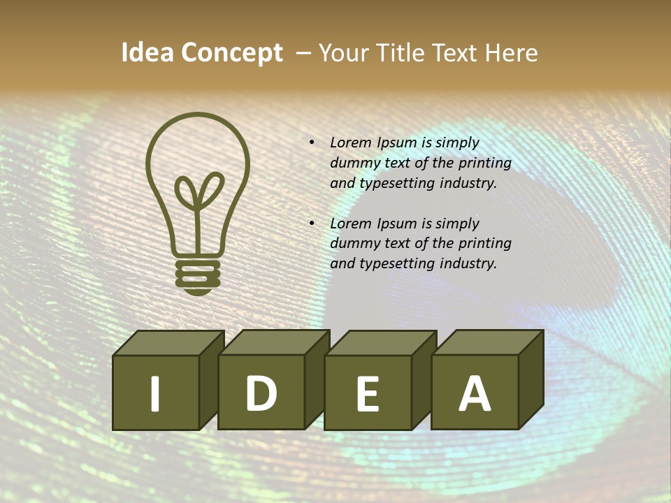 Stylish Extravagant Elegance PowerPoint Template