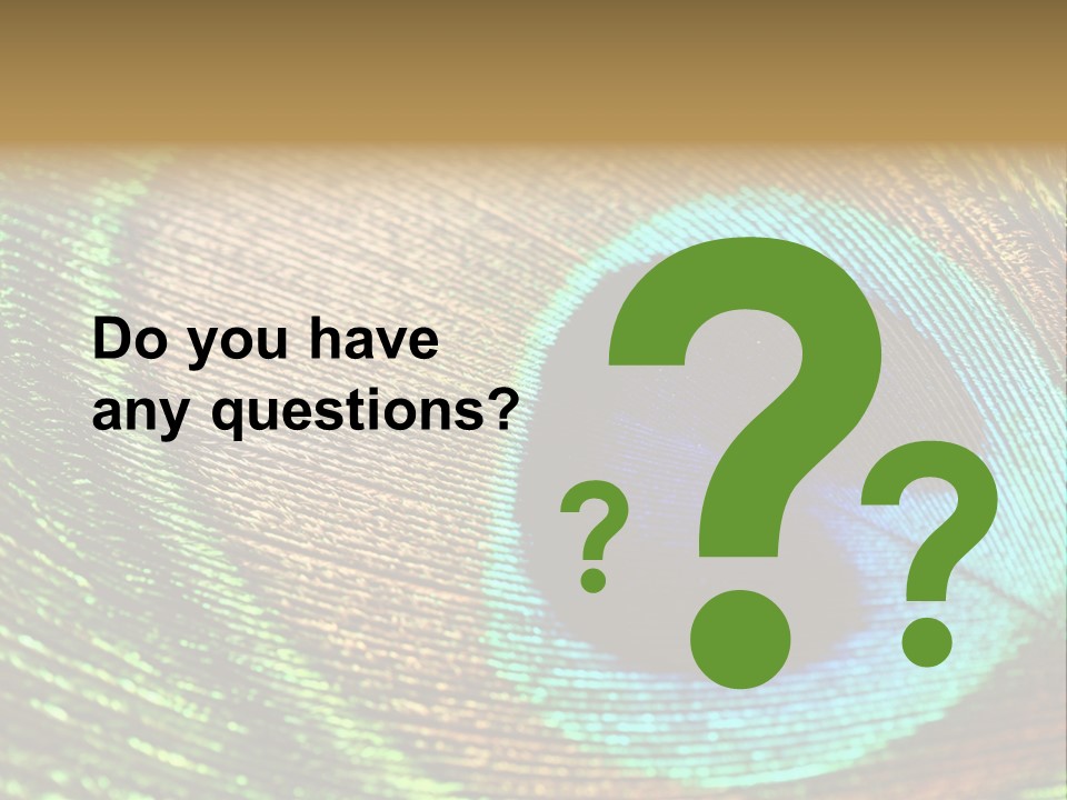 Stylish Extravagant Elegance PowerPoint Template