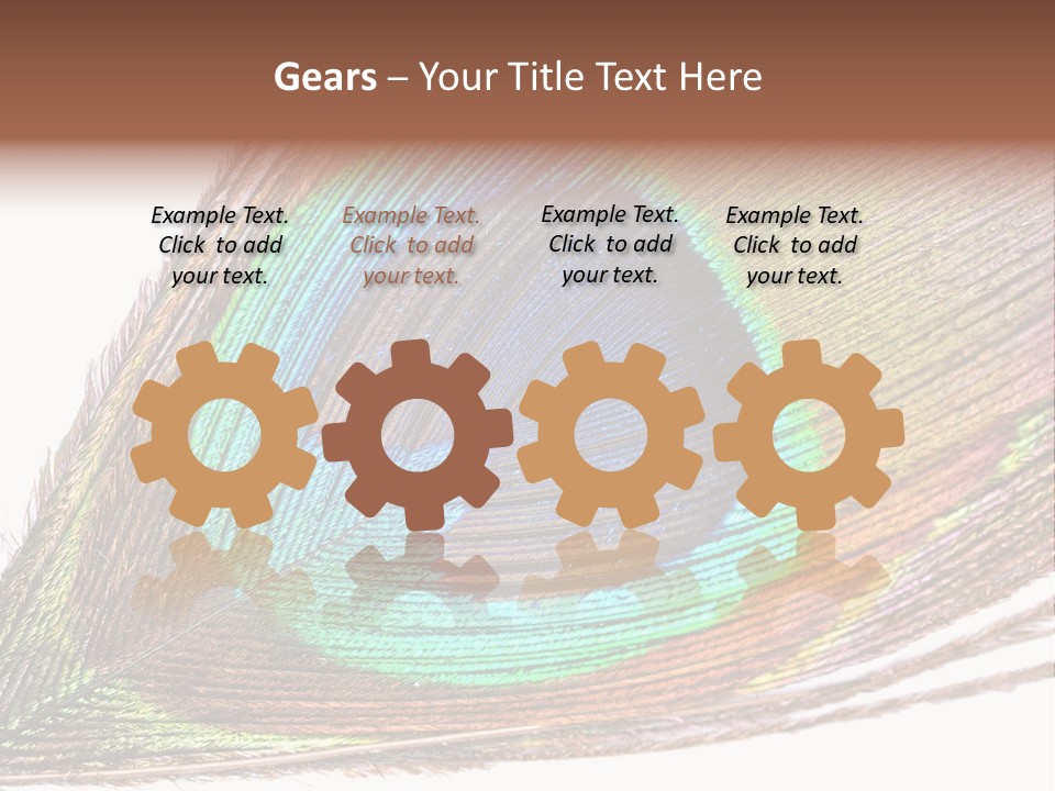 Design Beauty Fluffy PowerPoint Template