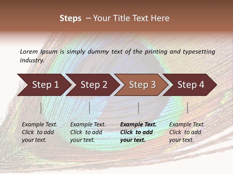 Design Beauty Fluffy PowerPoint Template