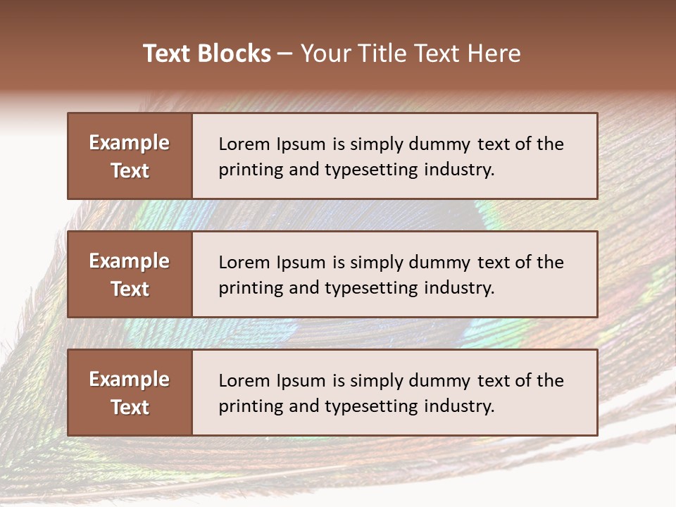 Design Beauty Fluffy PowerPoint Template