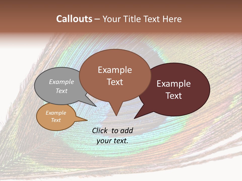 Design Beauty Fluffy PowerPoint Template