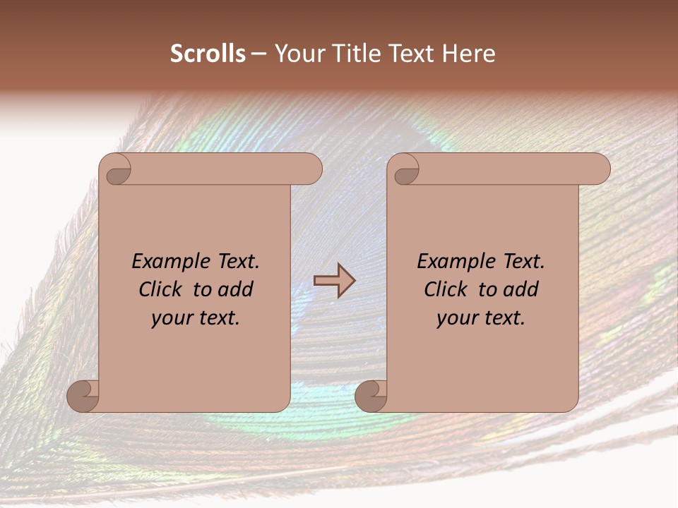 Design Beauty Fluffy PowerPoint Template